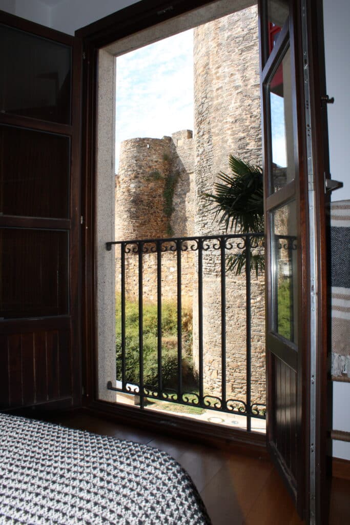 vistas desde la habitacion de alojamiento rañadero